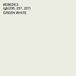 #EBEDE3 - Green White Color Image